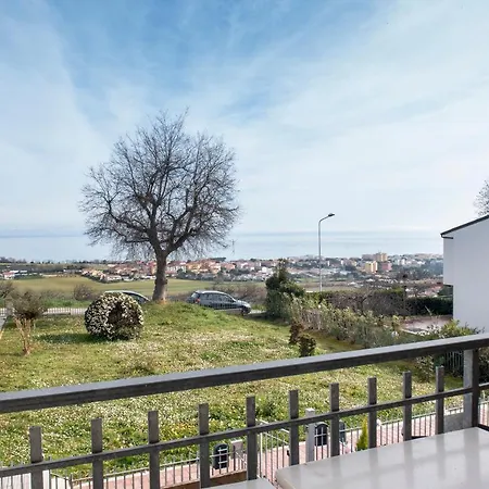 Apartman N102 - Numana, Trilocale Con Meraviglioso Terrazzo Vista Mare Numana